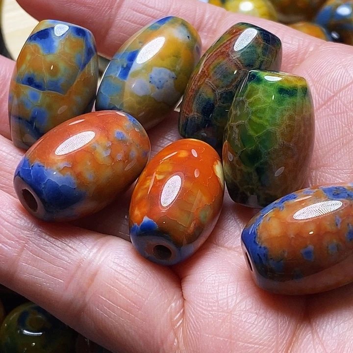 熠***辉玛瑙/玉髓未镶嵌颈饰