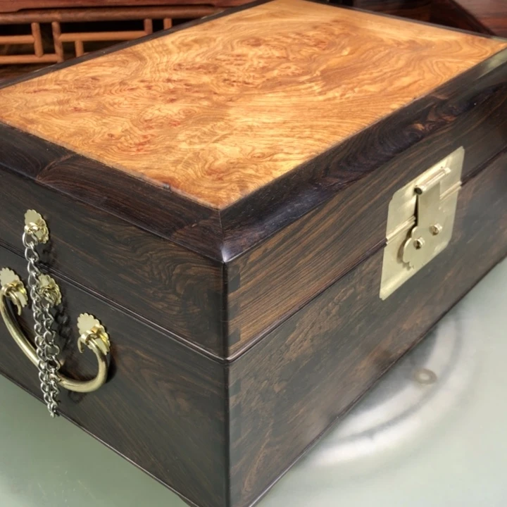 东非黑黄檀（紫光檀）铂*35×24×16