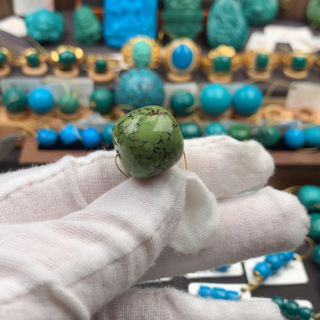 绿松石未镶嵌发饰16.1mm