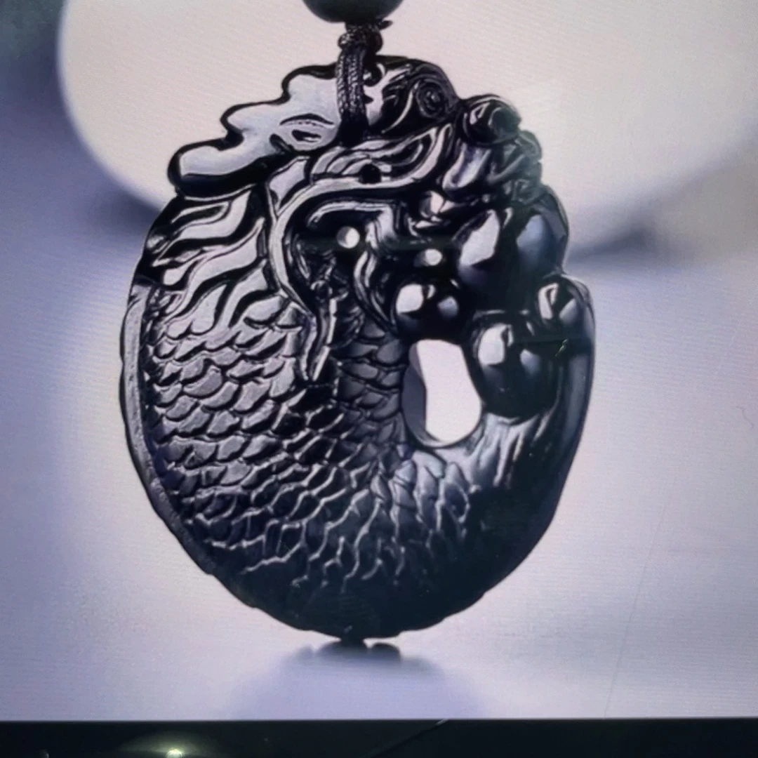 黑曜岩颈饰未镶嵌1**h