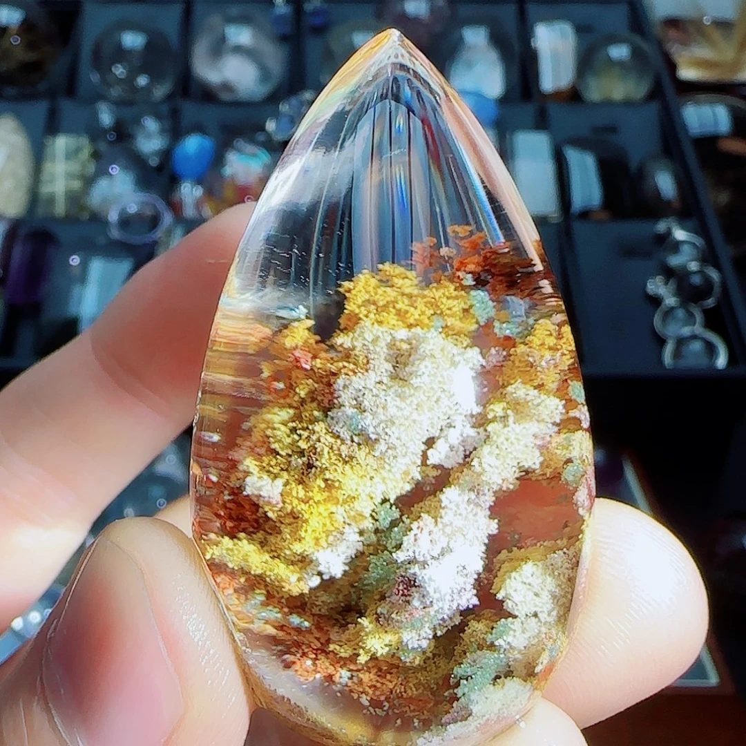 水晶未镶嵌珠宝半成品