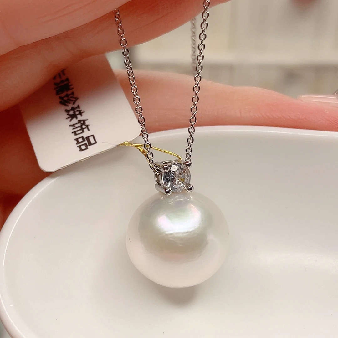 合金吊坠(赠链)淡水珍珠