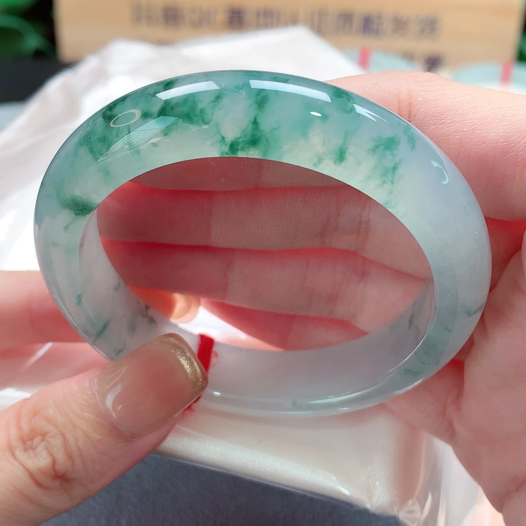 未镶嵌手镯翡翠天然a货翡翠