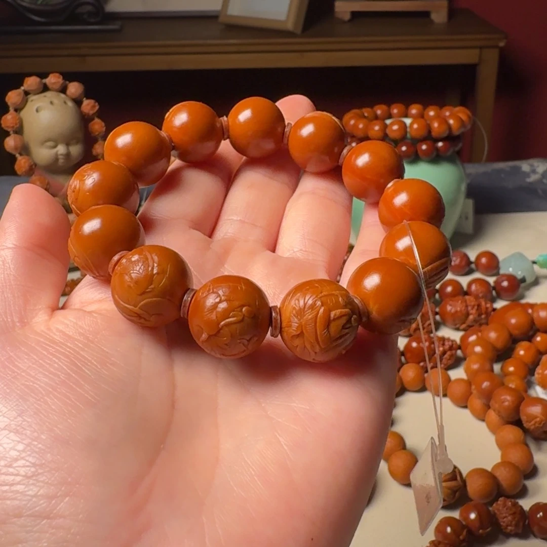 橄榄核手串/手链心**比手工无相