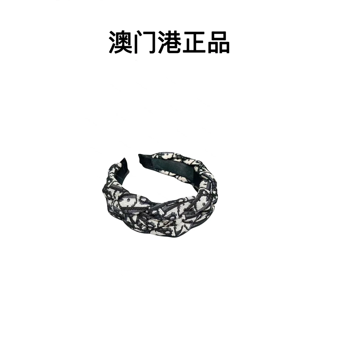 【澳门港正品】法式复古气质字母发箍