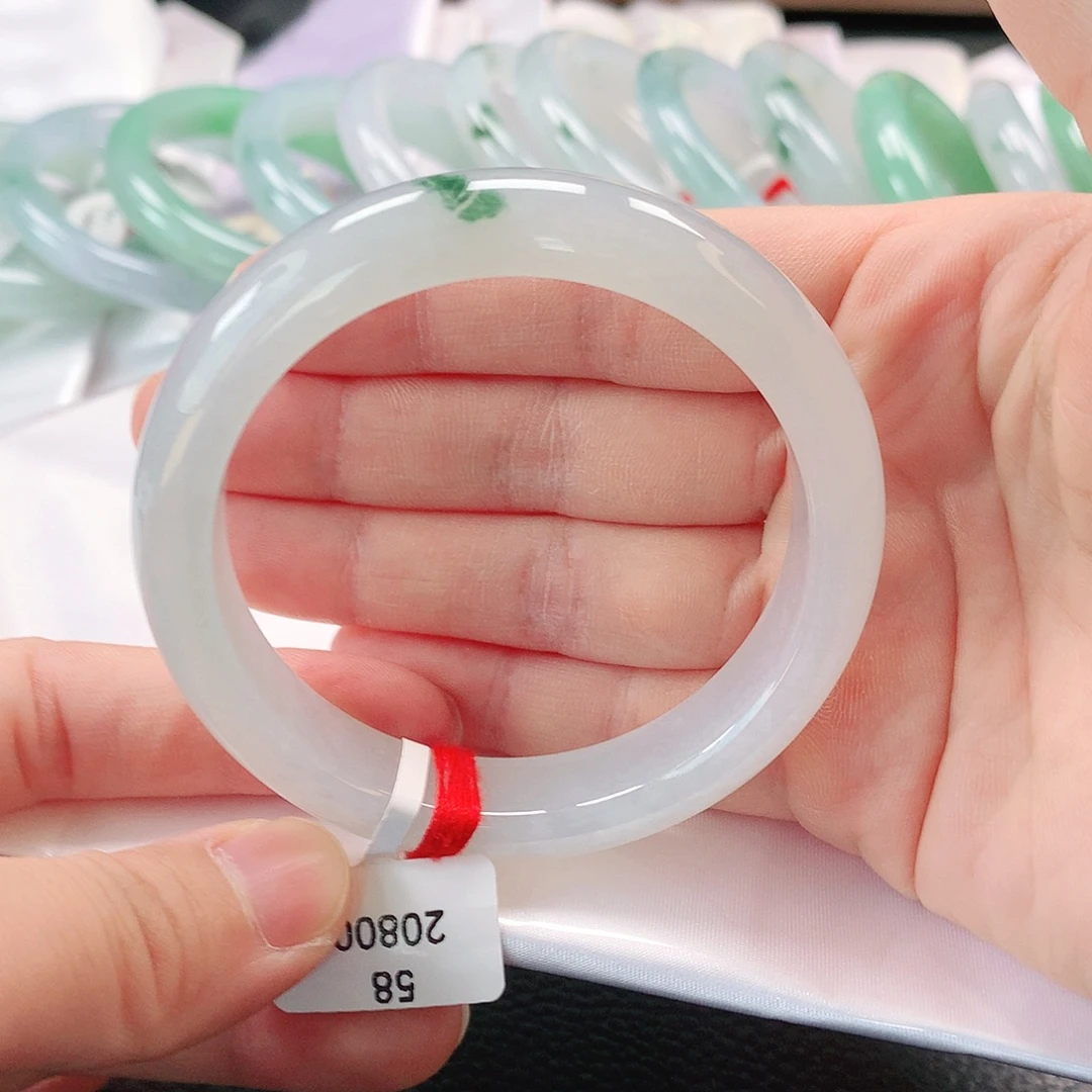 未镶嵌手镯翡翠缅甸A货翡翠手镯