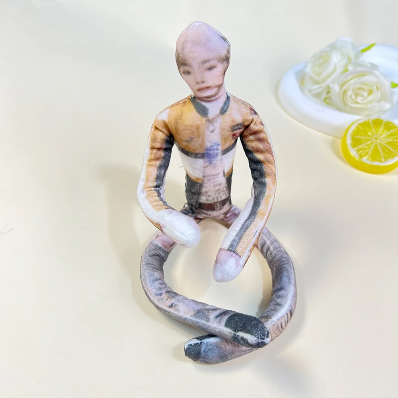 梓渝抽象老鼠干玩偶含铁丝骨架可摆造型搞怪毛绒玩具逆爱应援周边