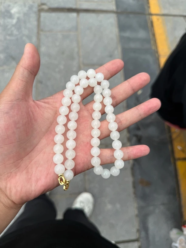 和田玉白玉妈妈链
