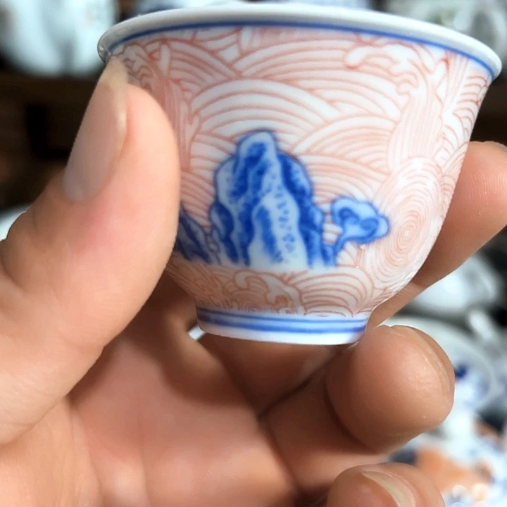 景德镇陶瓷小茶杯