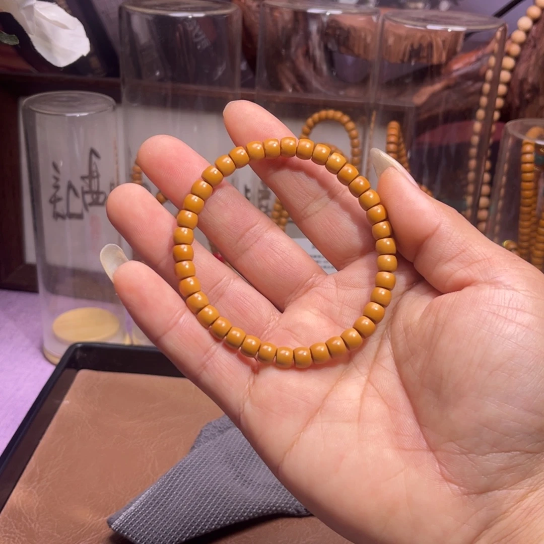 橄榄核手串/手链核尖@@6.7单圈