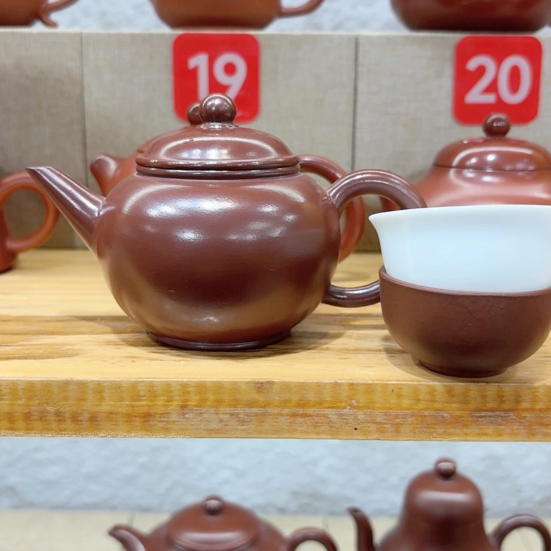 净***睿茶壶紫砂黑金水平120毫升……不用杯