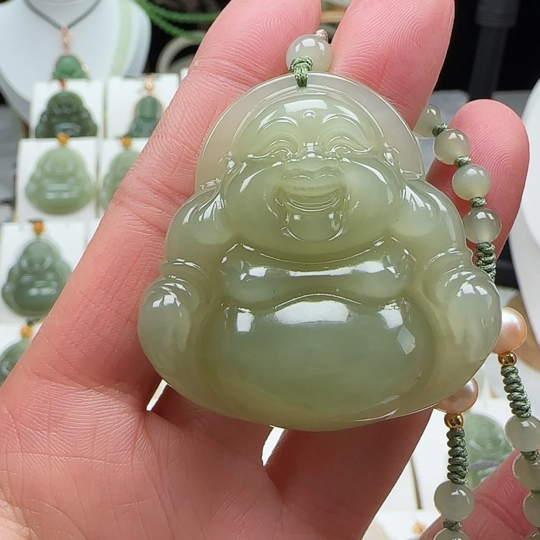 和田玉颈饰未镶嵌46