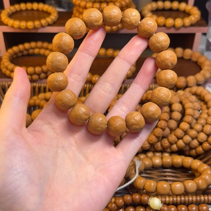 打***淘猴头核桃吊坠微瑕砂糖橘14➕