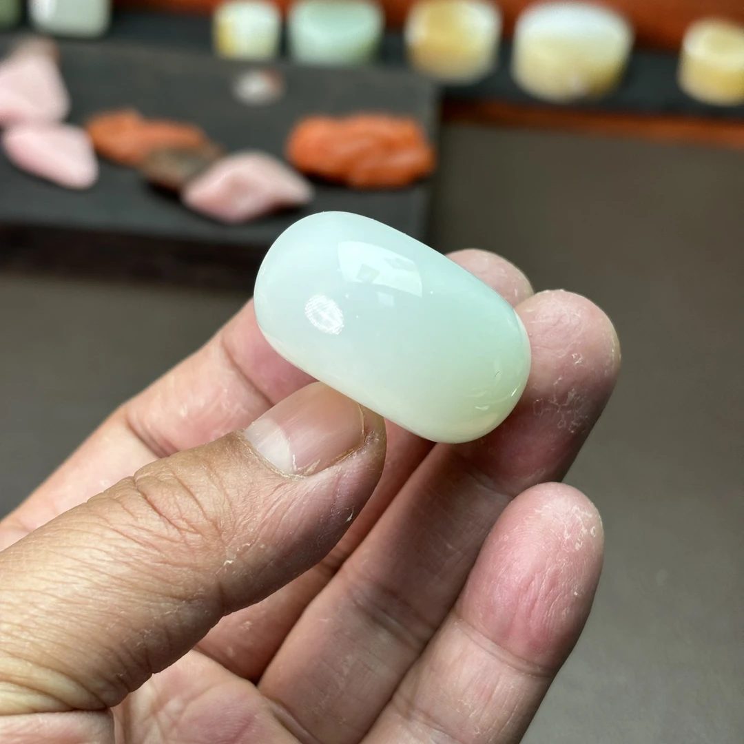 新疆和田玉白玉平安扣胖平安扣特胖平安扣吊坠