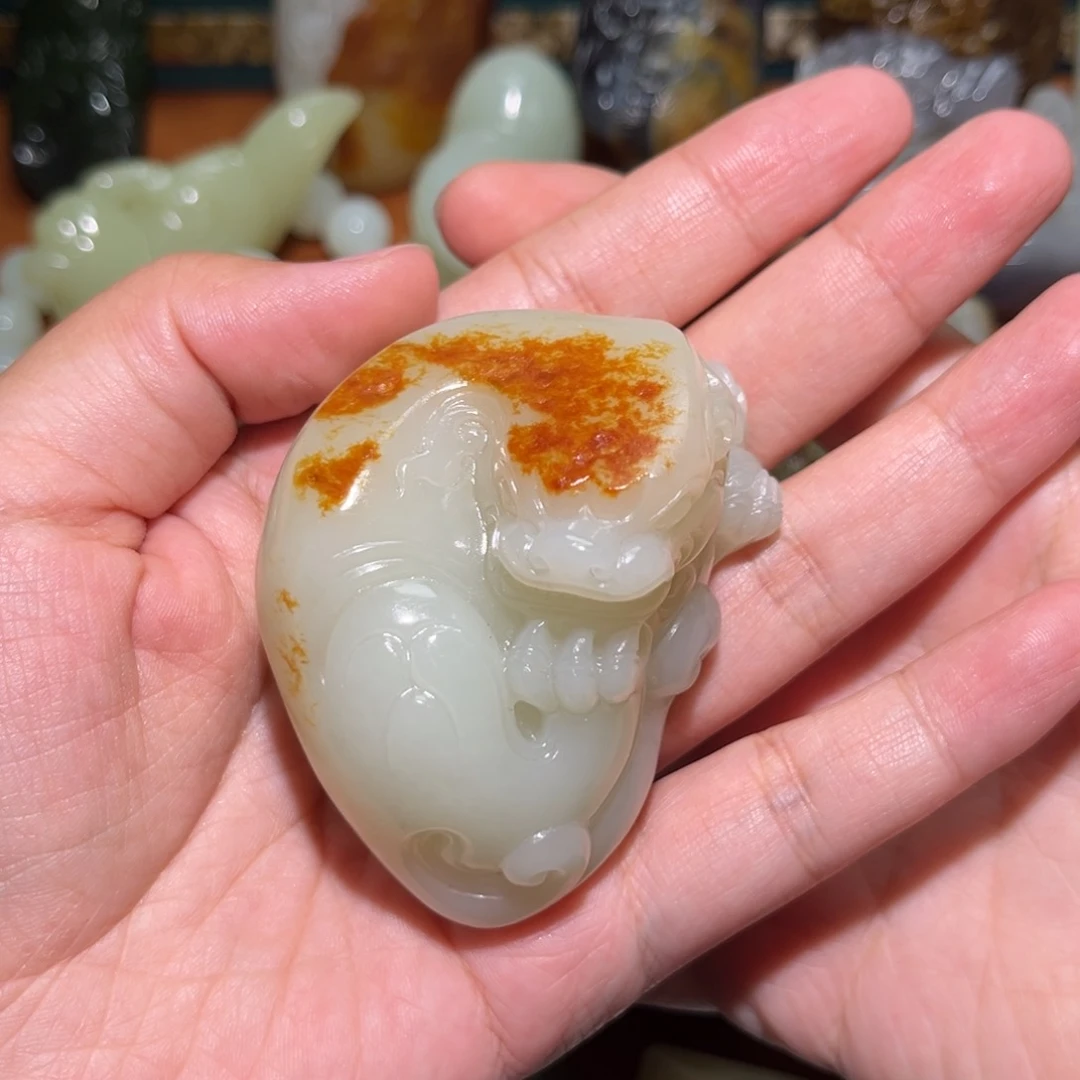 未镶嵌和田玉把件胖*