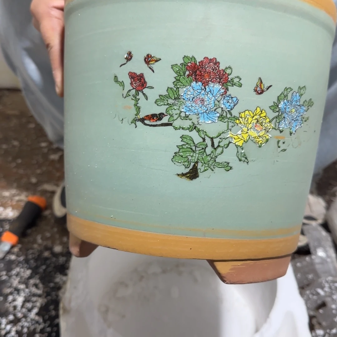 紫砂花盆口径20.20口径