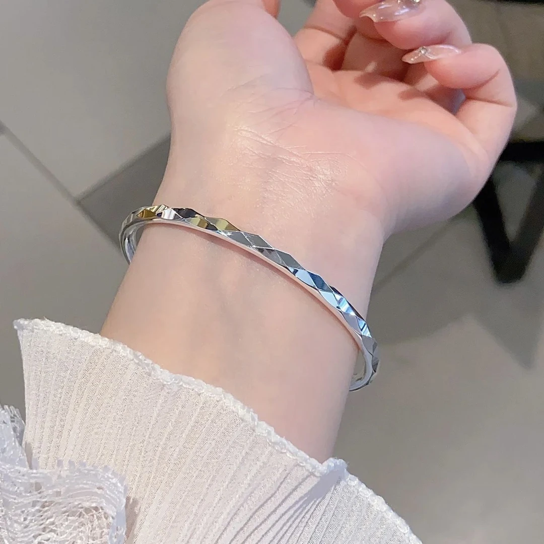 手镯 手镯 棱镜手镯闭口款0334