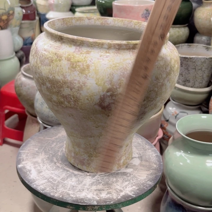 瓷片口18高24瑕景德镇陶瓷