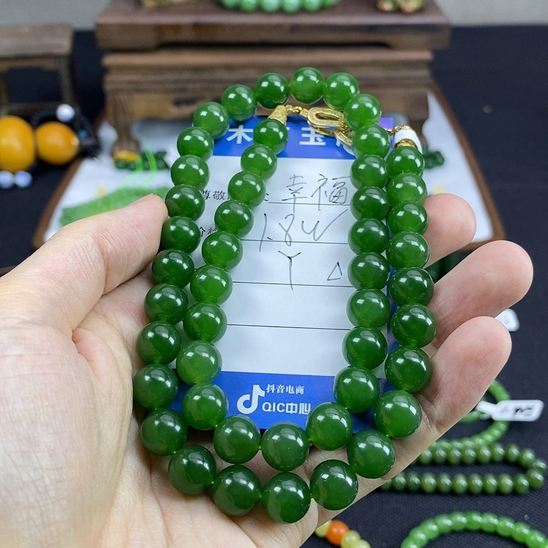 一***！和田玉未镶嵌颈饰