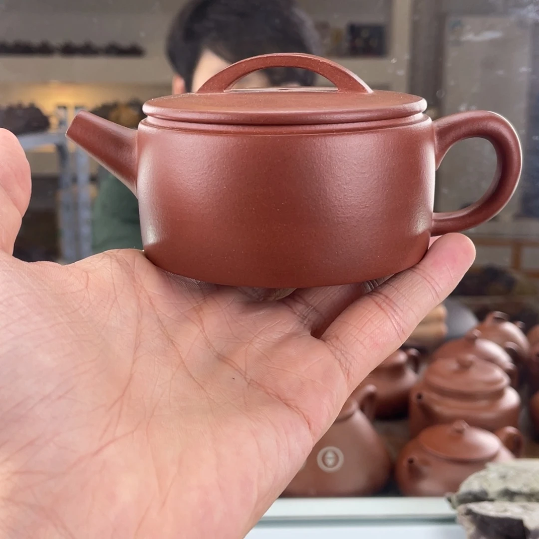茶壶紫砂180cc红皮龙茶壶