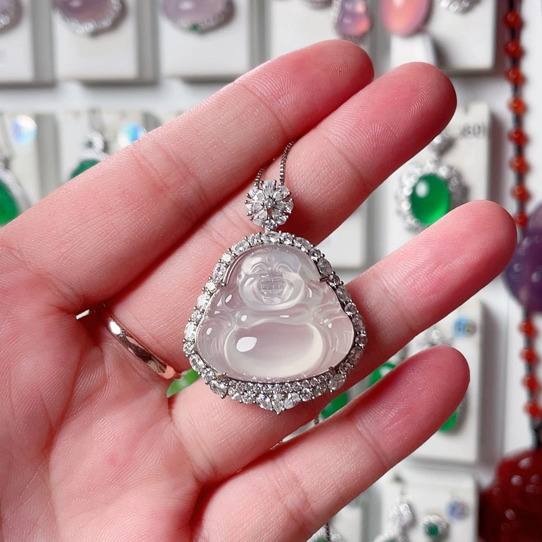 银S925镶嵌颈饰玛瑙/玉髓