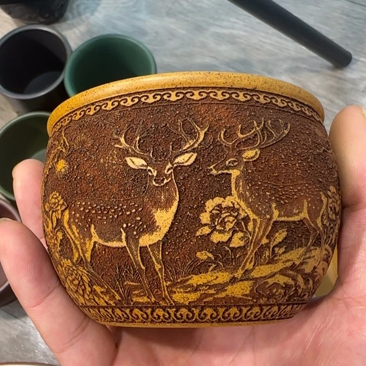 茶杯紫砂全手工制作工艺