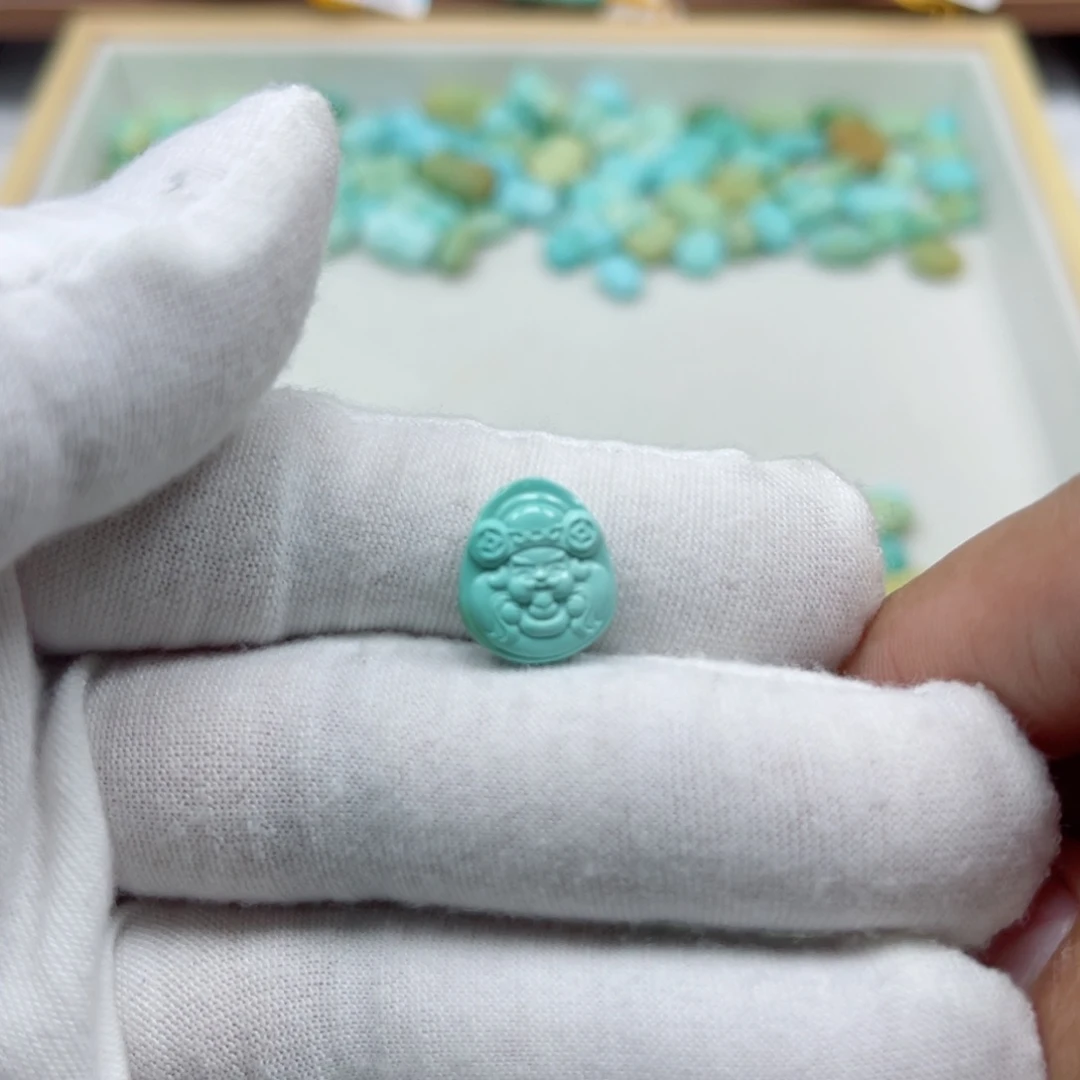 未镶嵌绿松石挂件