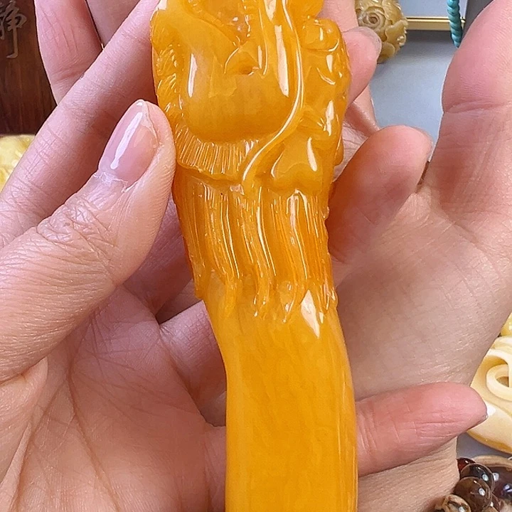 蜜蜡颈饰未镶嵌小**€蜜蜡