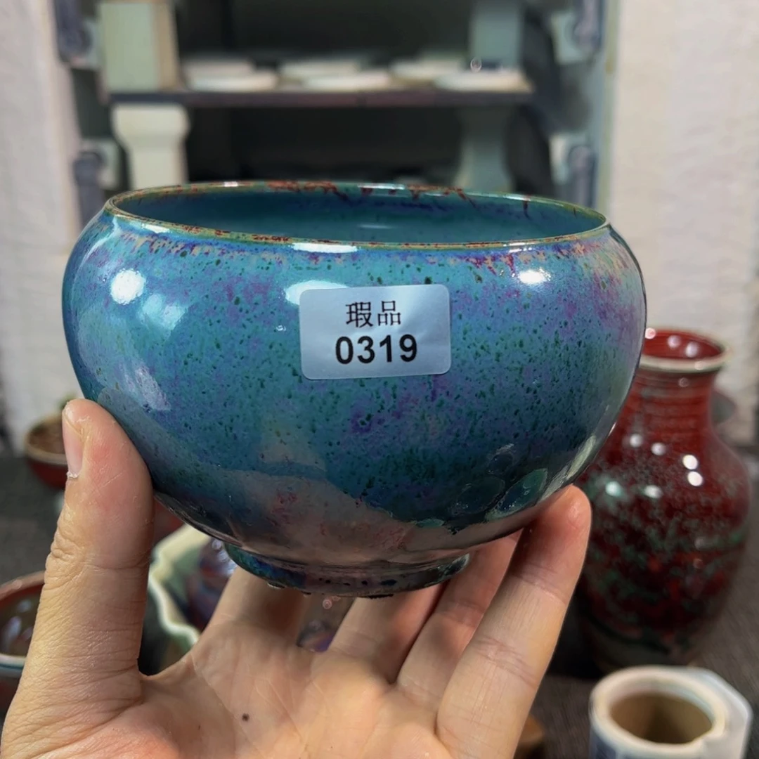 杯子窑口自销原矿钧瓷