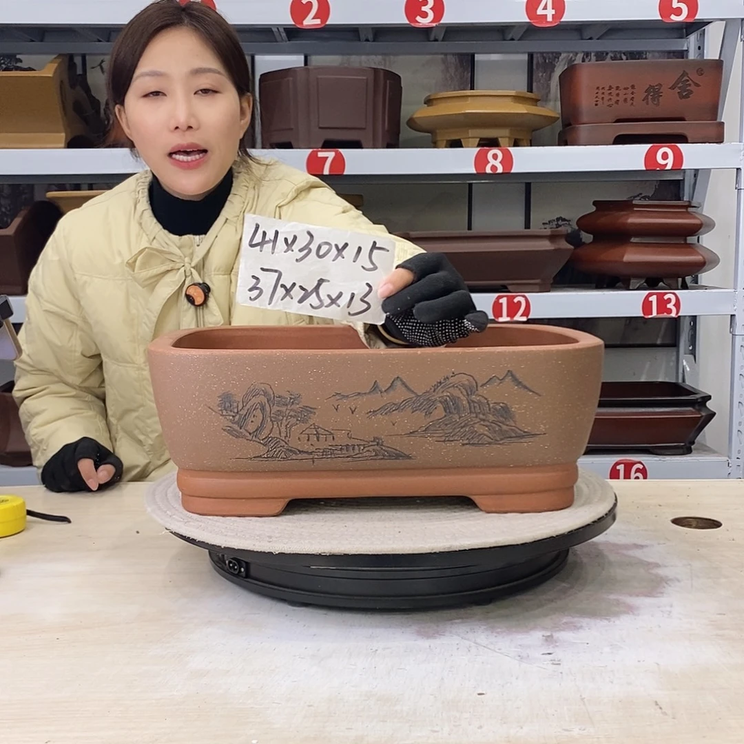 花盆紫砂紫砂花盆