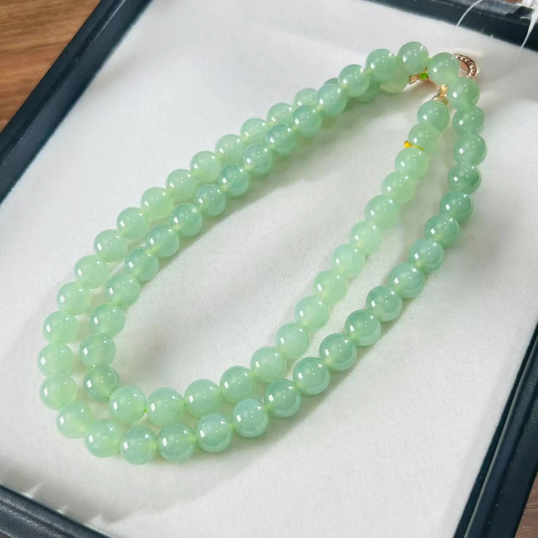 【睿泽鉴宝】翡翠珠串  FZB0302-400