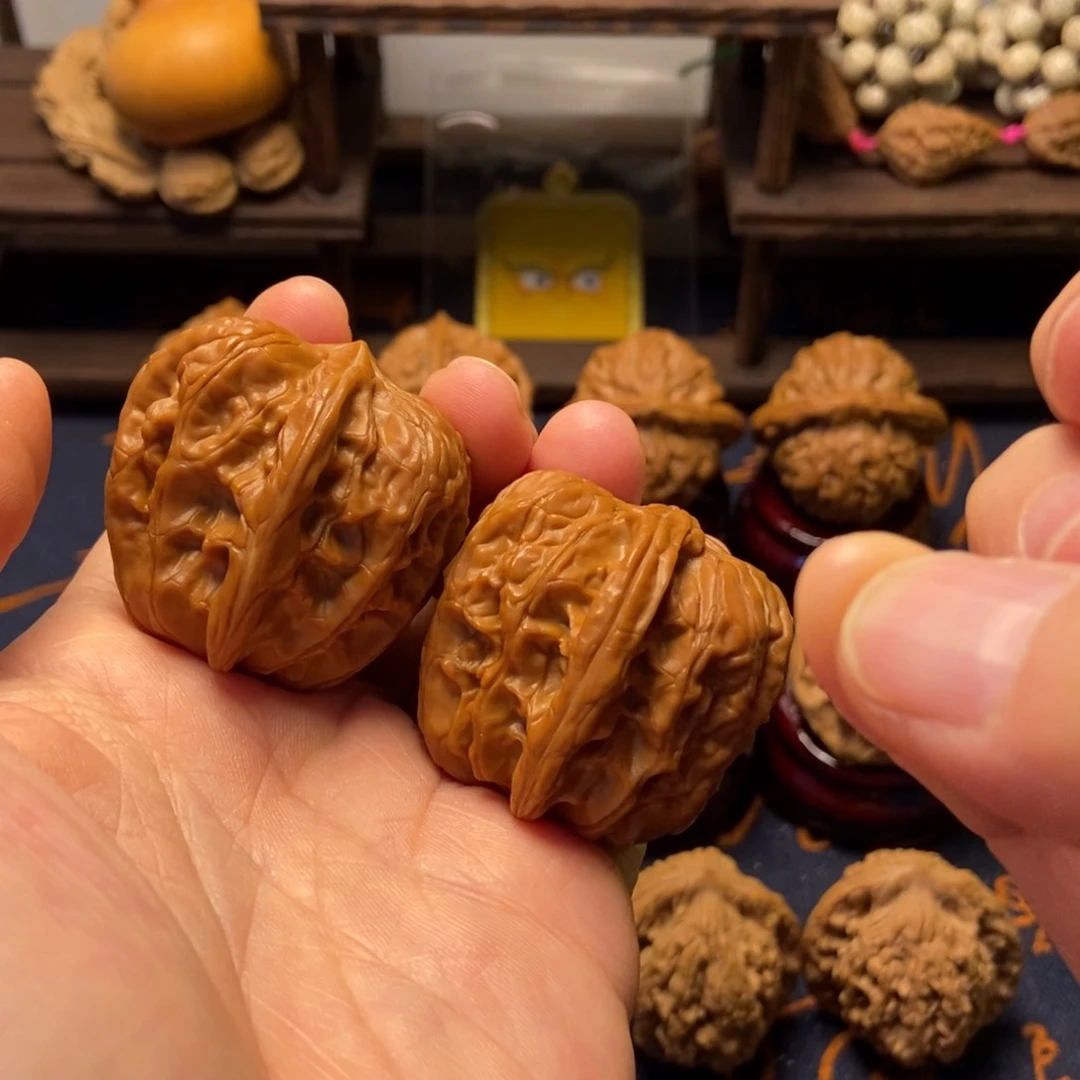 文玩核桃把件全品芭蕉扇尺寸38