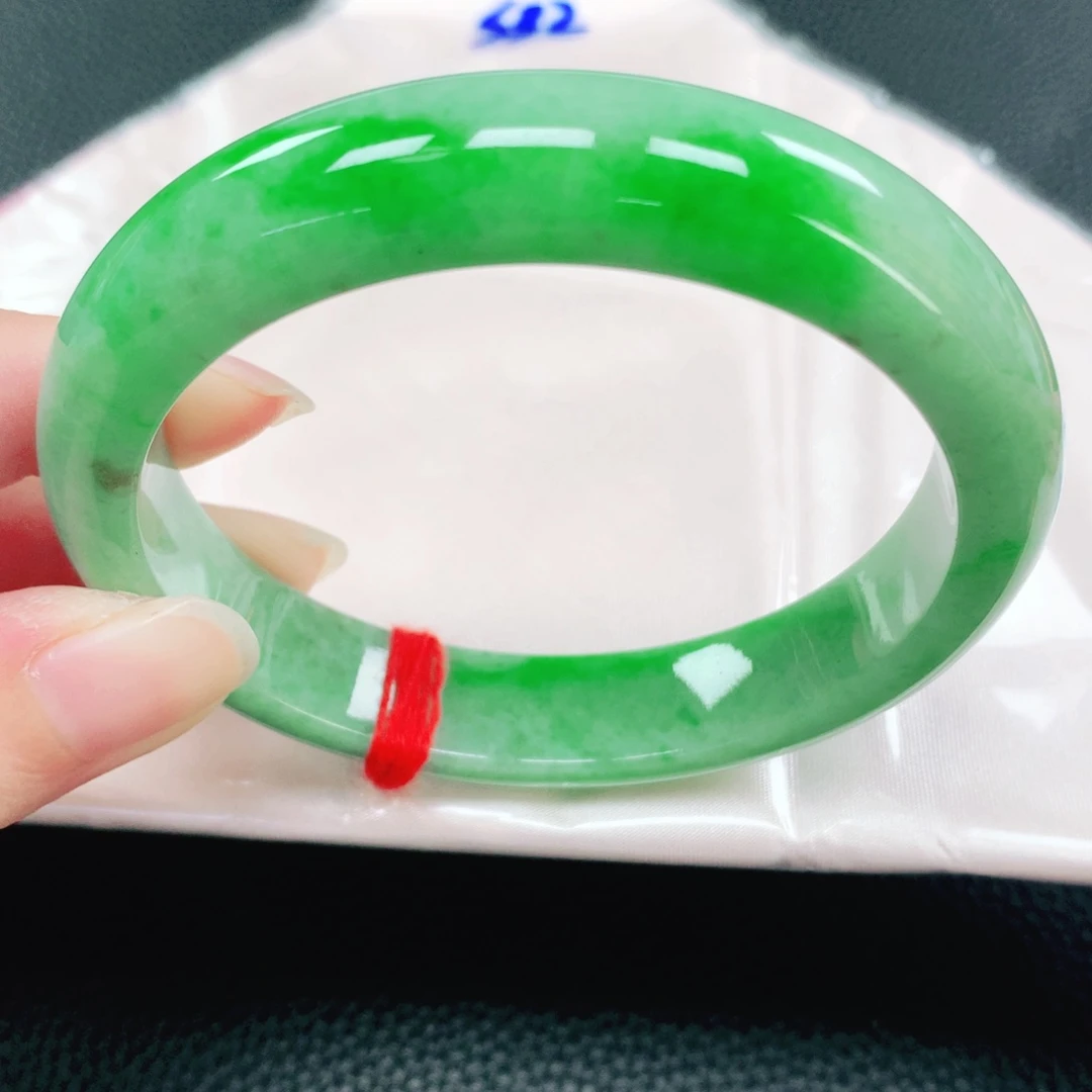 未镶嵌手镯翡翠59圈