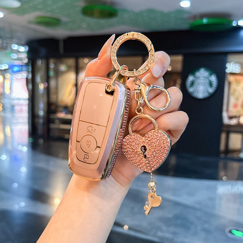 新款林肯z汽车钥匙套冒险家高级航海家保护飞行家mkz壳mkc扣女士