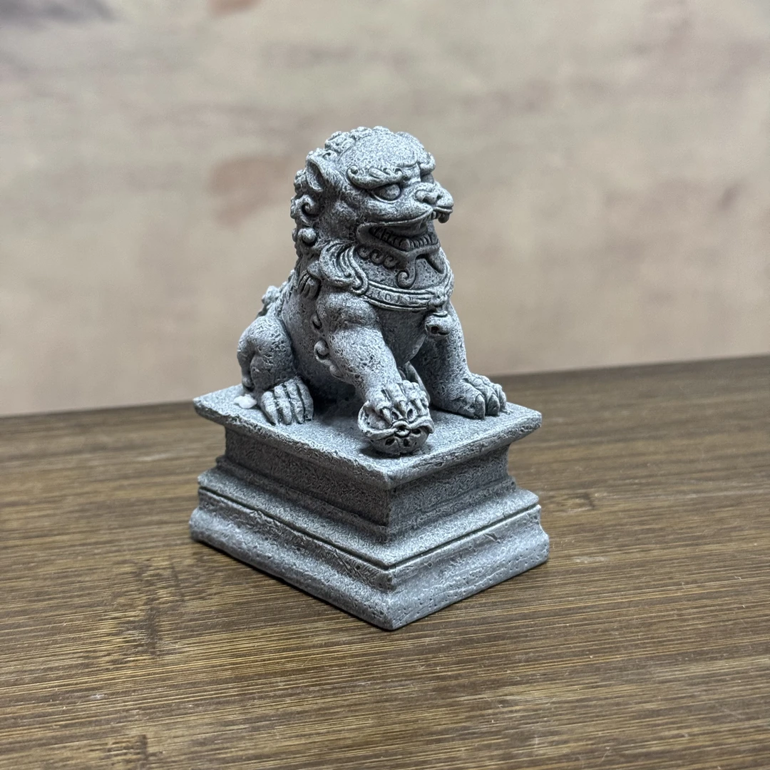 【福袋专享】石狮子摆件雕刻件