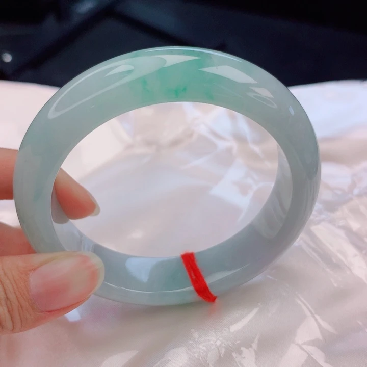 翡翠未镶嵌手镯59圈