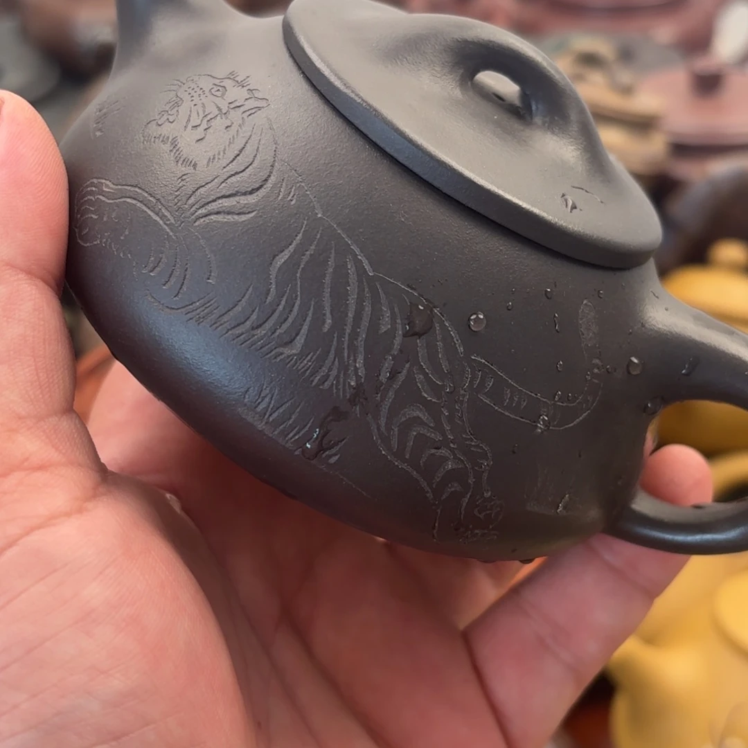 茶壶紫砂紫砂壶瑕疵