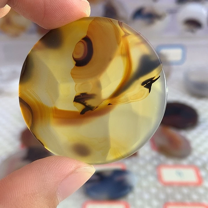 玛瑙/玉髓合金颈饰