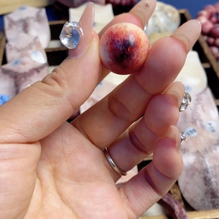 着***食把件鹿骨养殖鹿鹿三界手把件