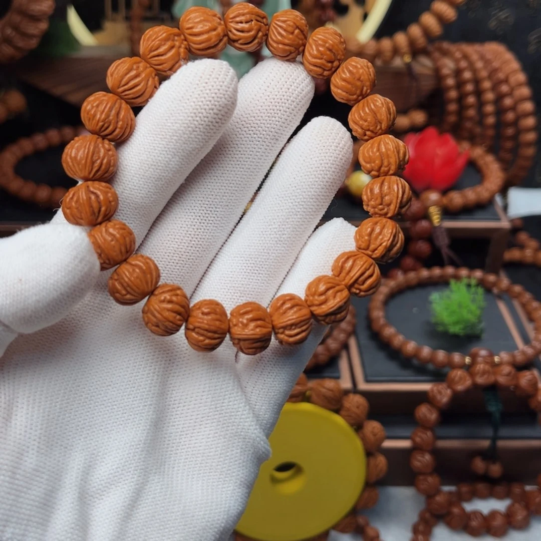 吊坠桃核13火麒麟手串