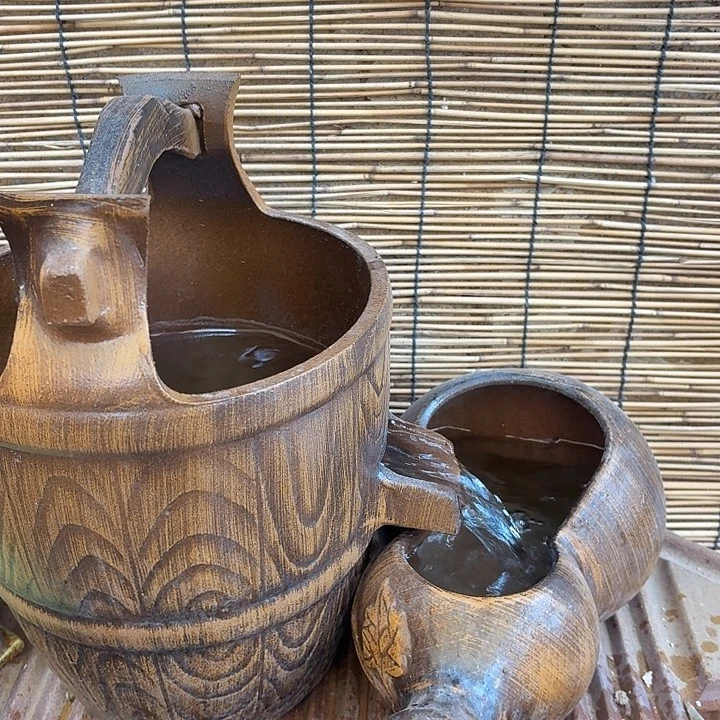 粗陶口径25/35，17/32/14➕15W水泵➕水管