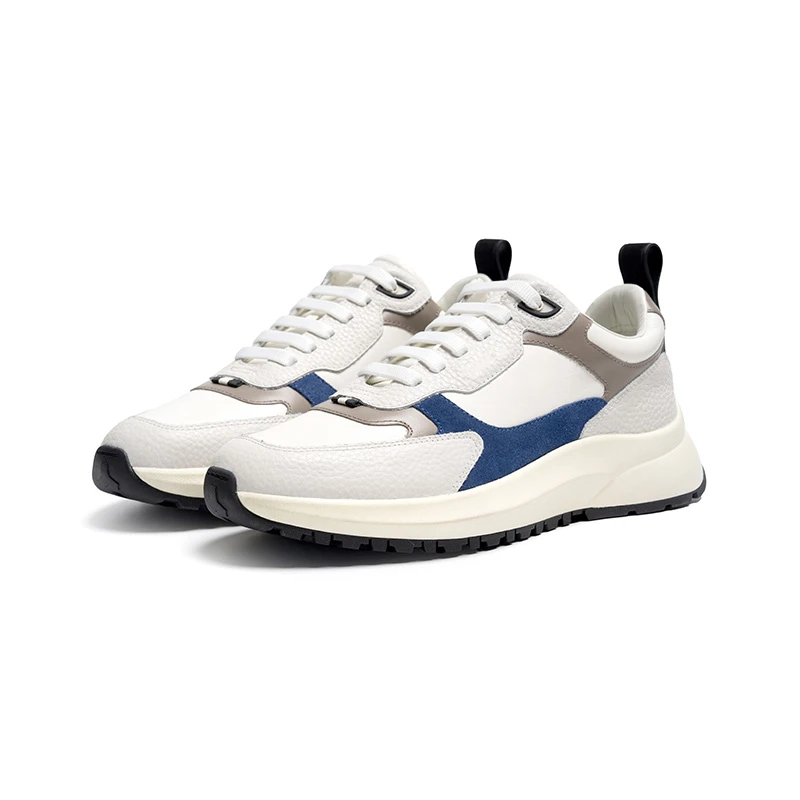 巴家/原版/原单，断码孤品，微瑕疵款真皮运动休闲男鞋