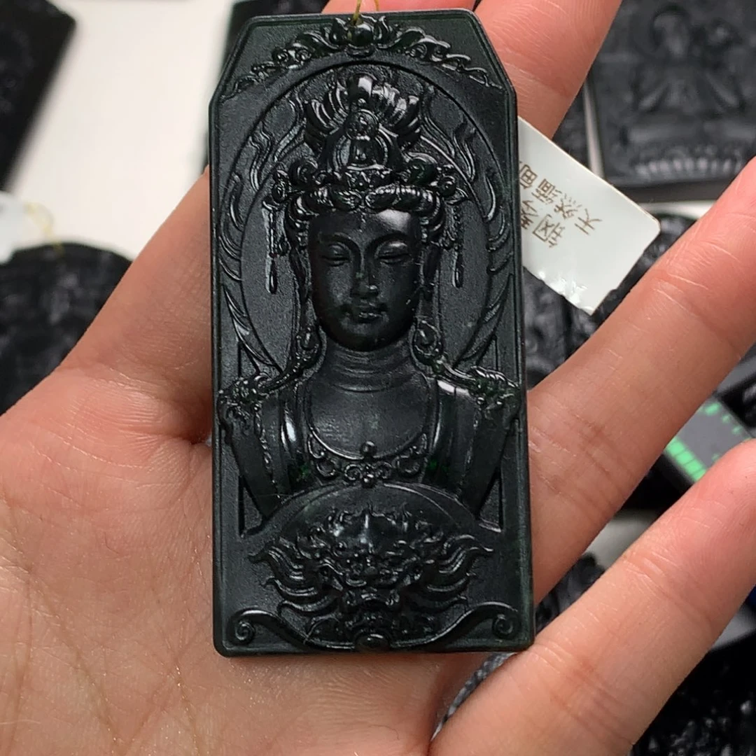 天然a货钢琴黑挂件