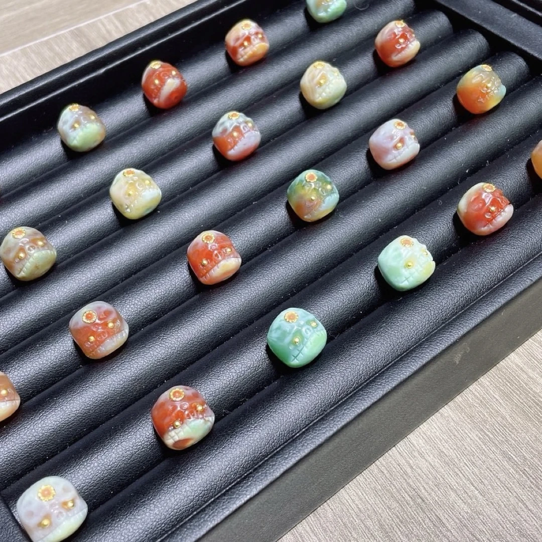 玛瑙配饰阿呆款式随机多样性发货