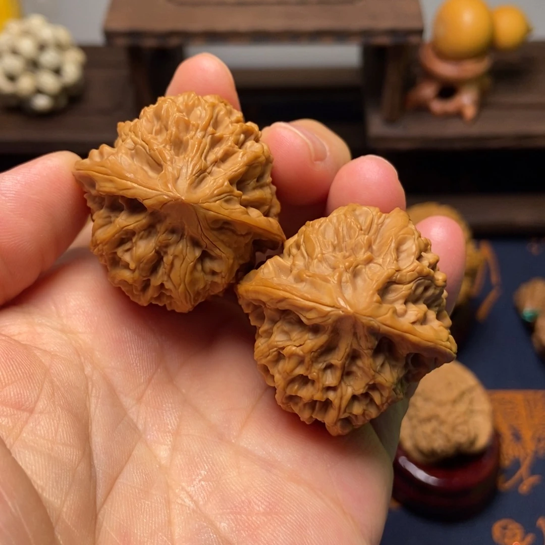 文玩核桃把件野牛尺寸37