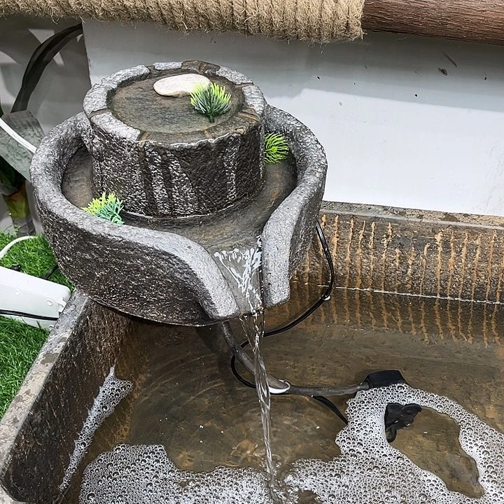 上面的流水不带缸的