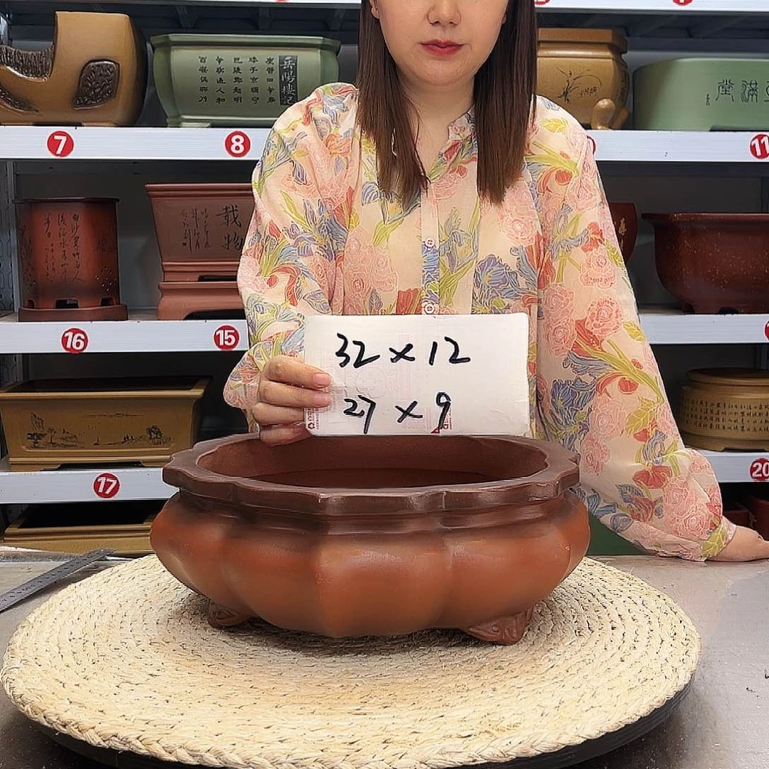 紫砂花盆紫砂花盆