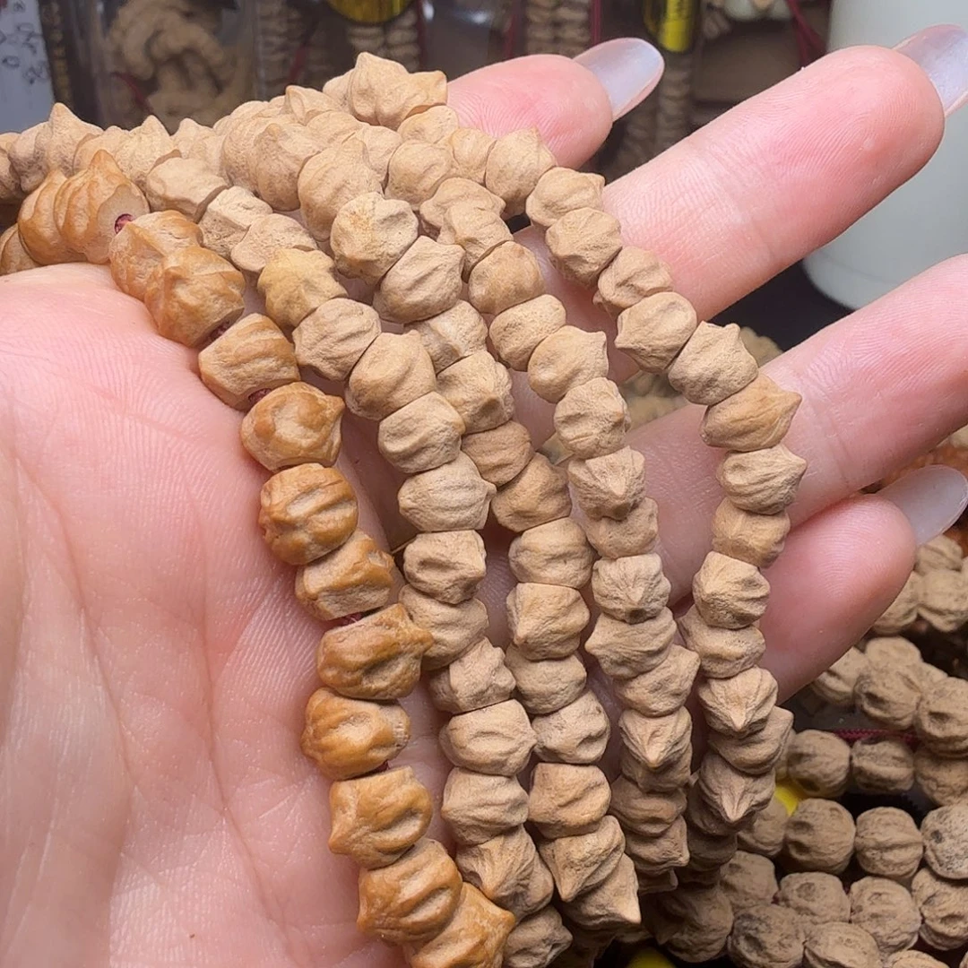 继***石柏香籽/百香籽吊坠5条