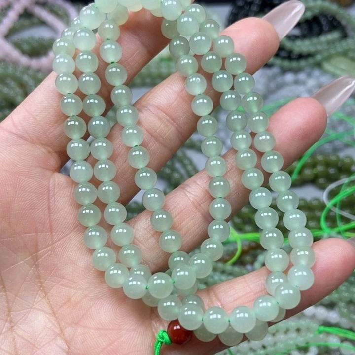 和田玉颈饰未镶嵌6