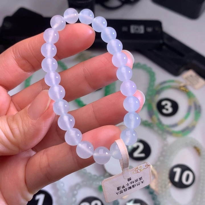 未镶嵌手链翡翠卡7.9